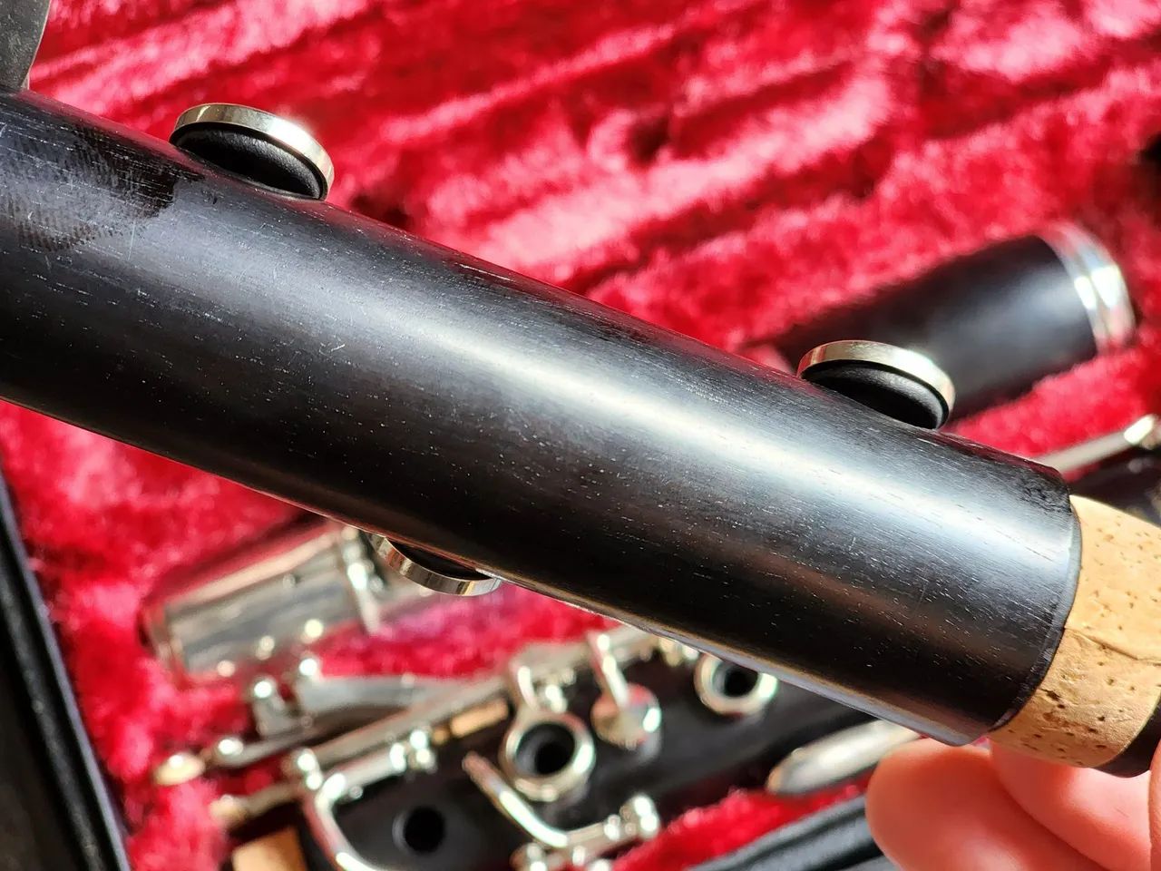 Clarinete Yamaha YCL-352 em Madeira Sapatilhas novas - Foto 6