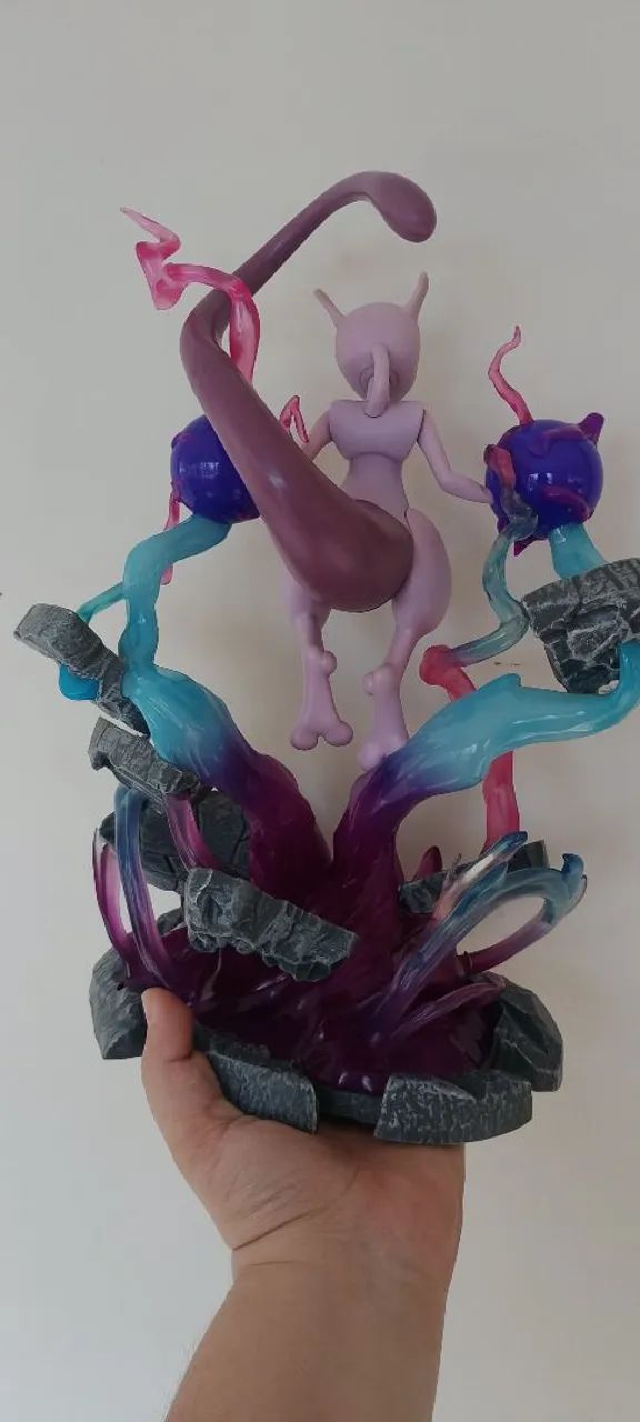 Pokémon Mewtwo Deluxe Feature Figure (caixa usada) - Foto 2
