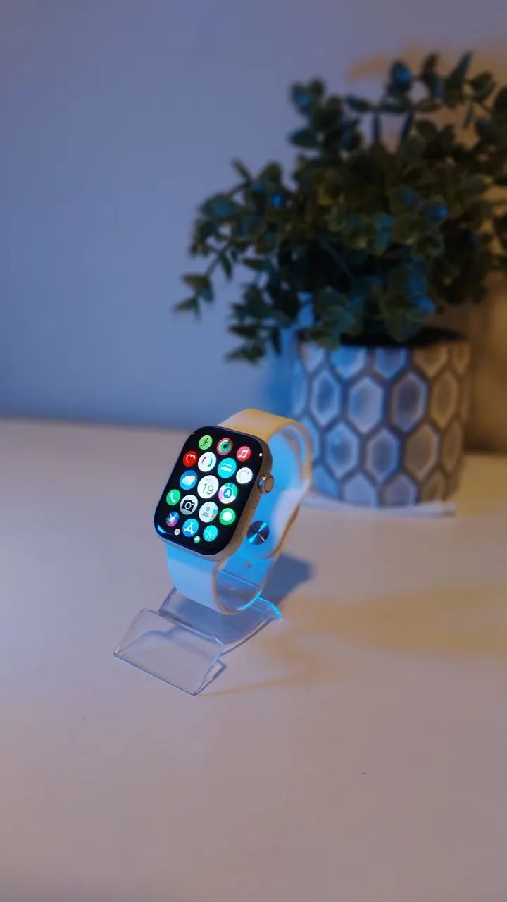 Smartwatch prata 46mm - lançamento 2026 - Foto 5