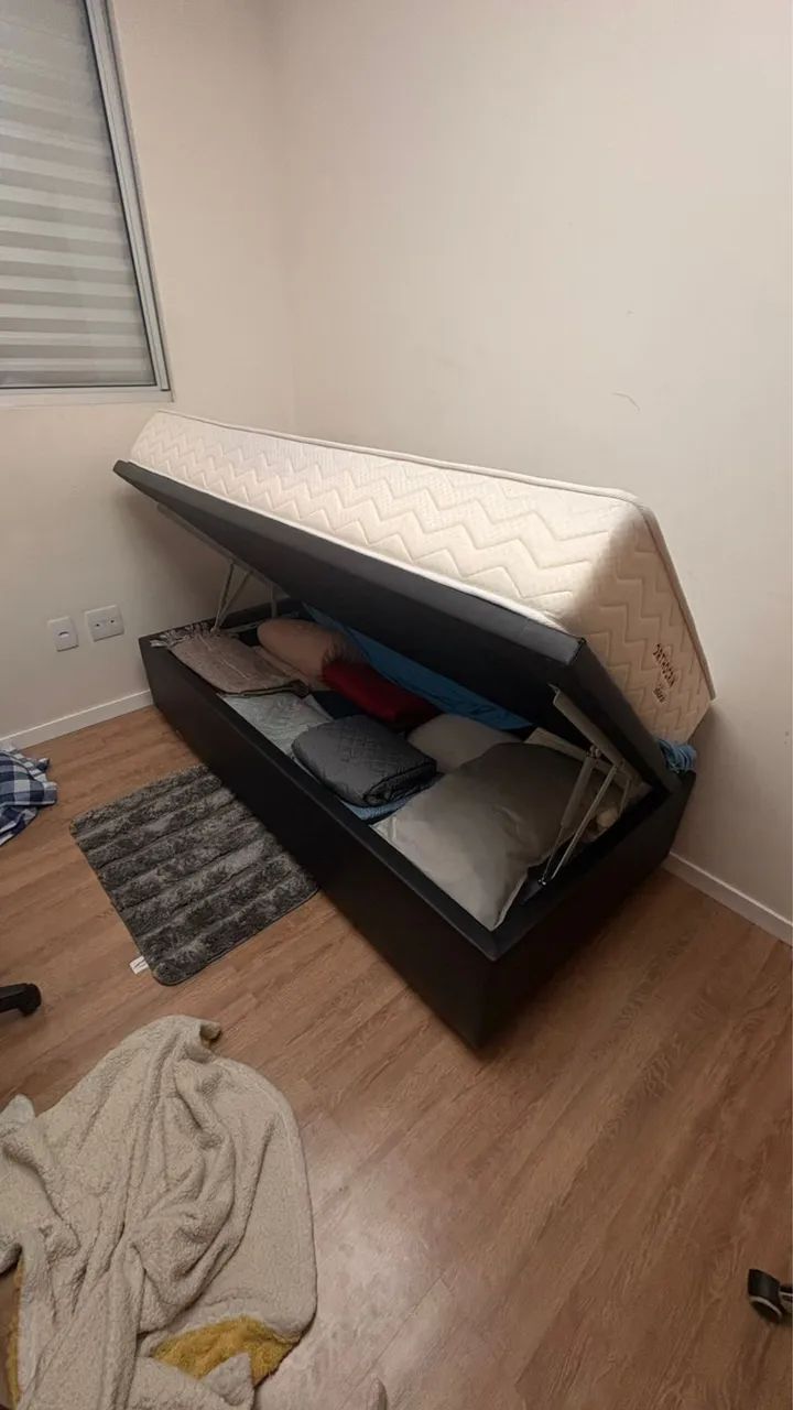 Cama box baú solteiro - Foto 3