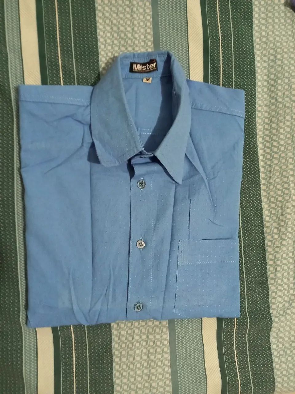 CAMISAS SOCIAIS MASCULINAS - DIVERSOS MODELOS E TAMANHOS  - Foto 3