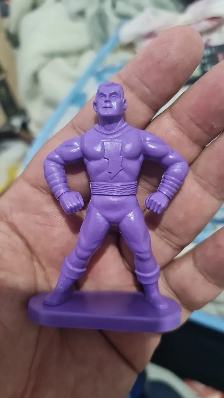 Bonecos DC Super Heroes com 5 Figuras 7cm Gulliver Estrela - Foto 5