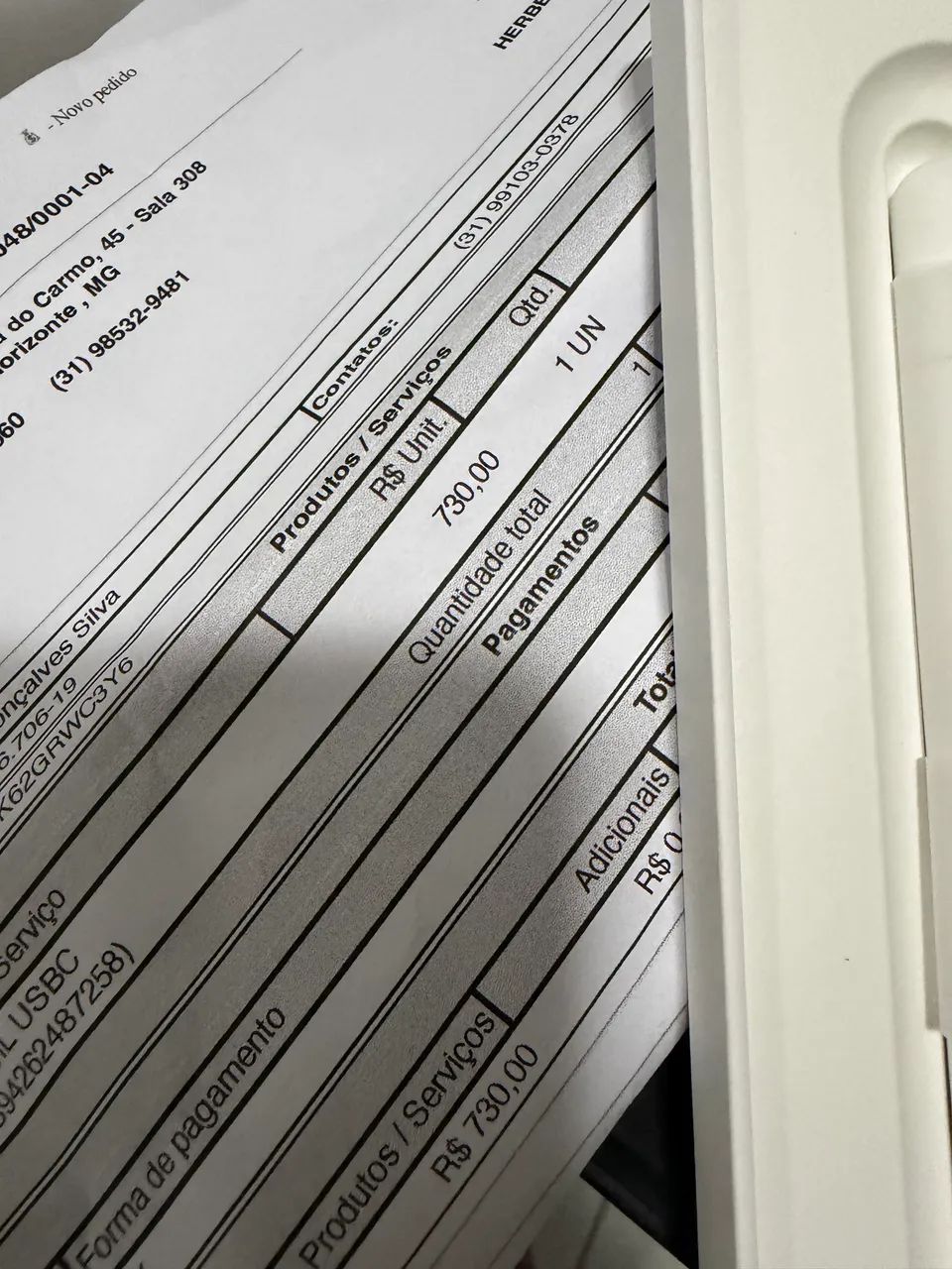 Apple Pencil original nota fiscal  - Foto 3