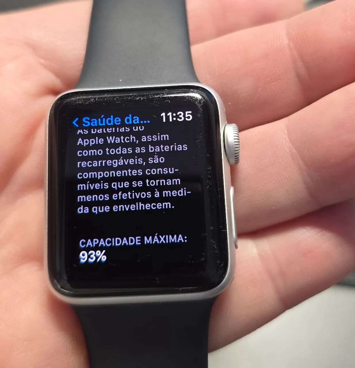 Apple watch series 3 38mm prata - Foto 2