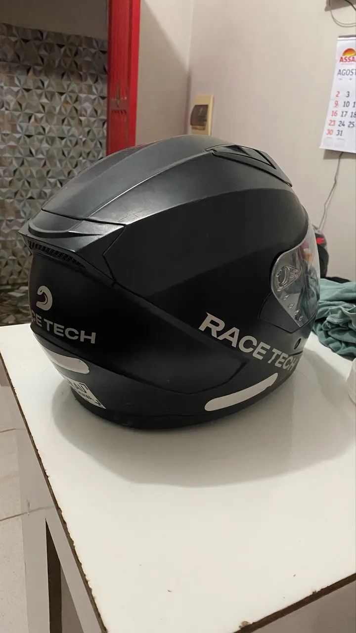 Vende-se capacete Race Tech - Foto 2