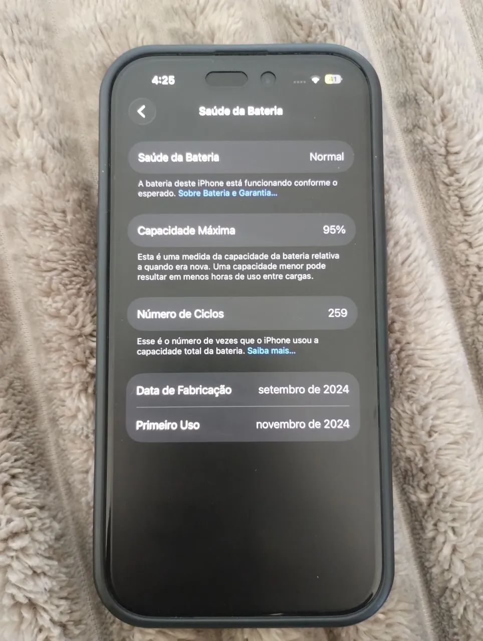 iPhone 15 perfeito estado  - Foto 5