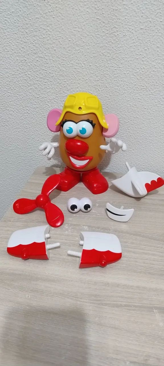 Sra. Cabeça de batata - avião divertido - original