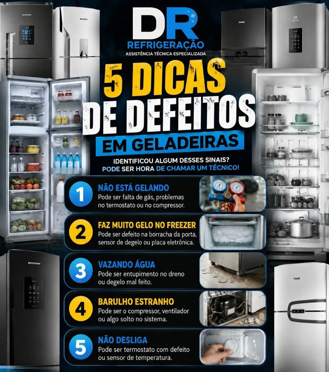 Concerto de lava e seca e refrigeradores  - Foto 5
