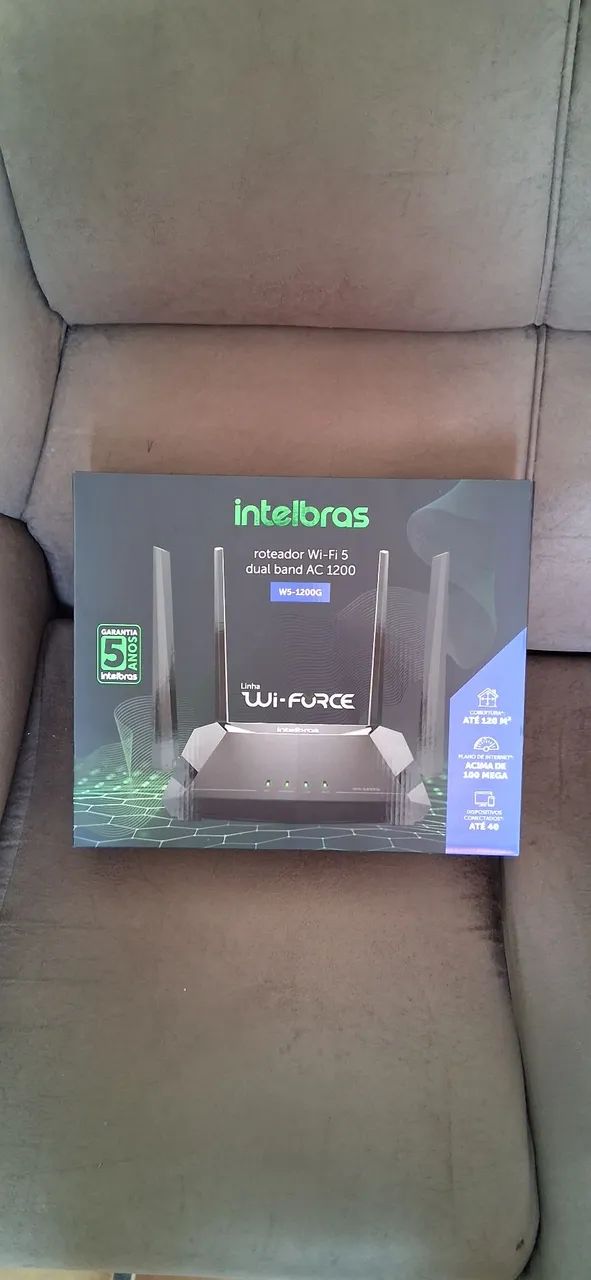 ROTEADOR INTELBRAS  NOVO ! - Foto 2