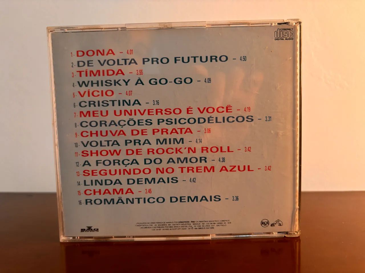 Cd Roupa Nova - O Melhor De Roupa Nova 1989 - Foto 2