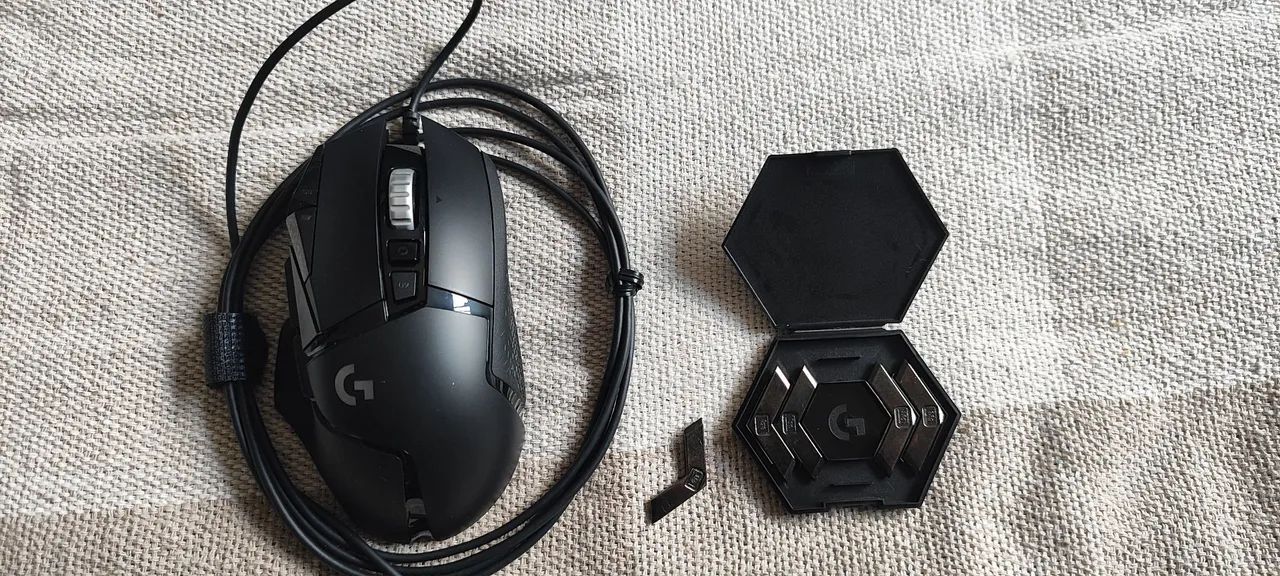 Mouse Logitech G502 (com fio) novo, só usei pra testar. - Foto 3