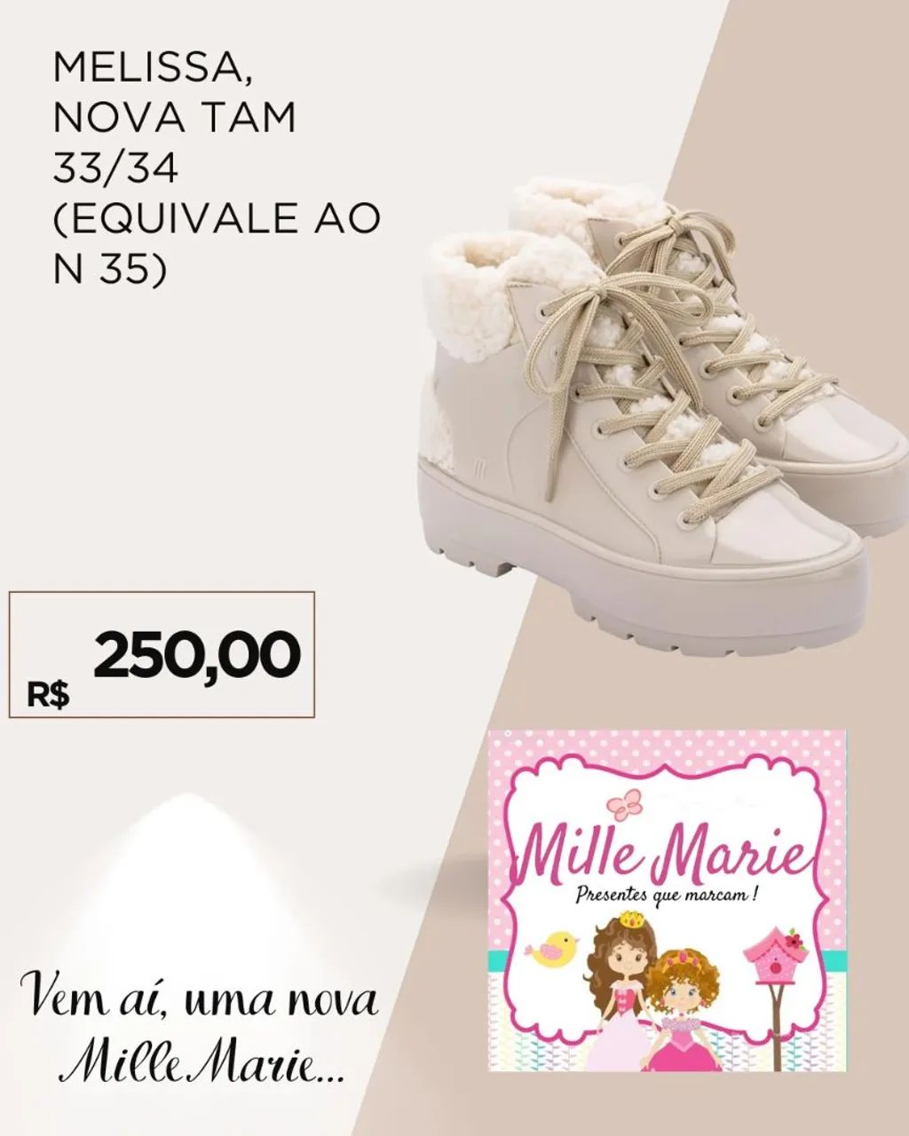 Botinha Melissa 