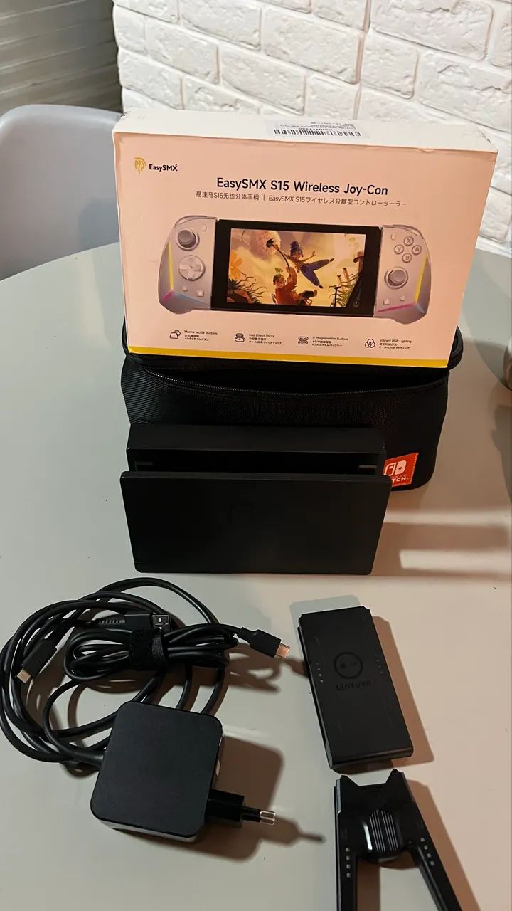 Nintendo switch v2  500gb micro sd - Foto 3