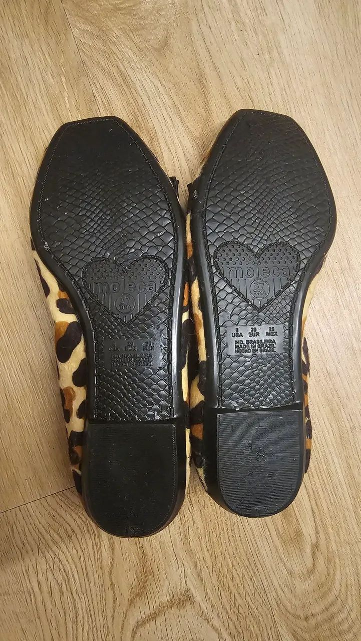 sapatilha moleca com estampa de onça - Foto 2