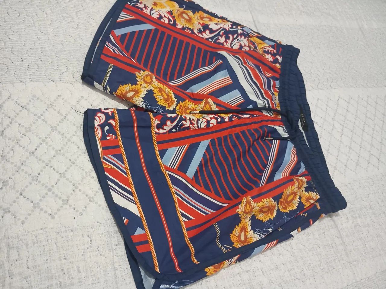 shorts zara estampado - Foto 4