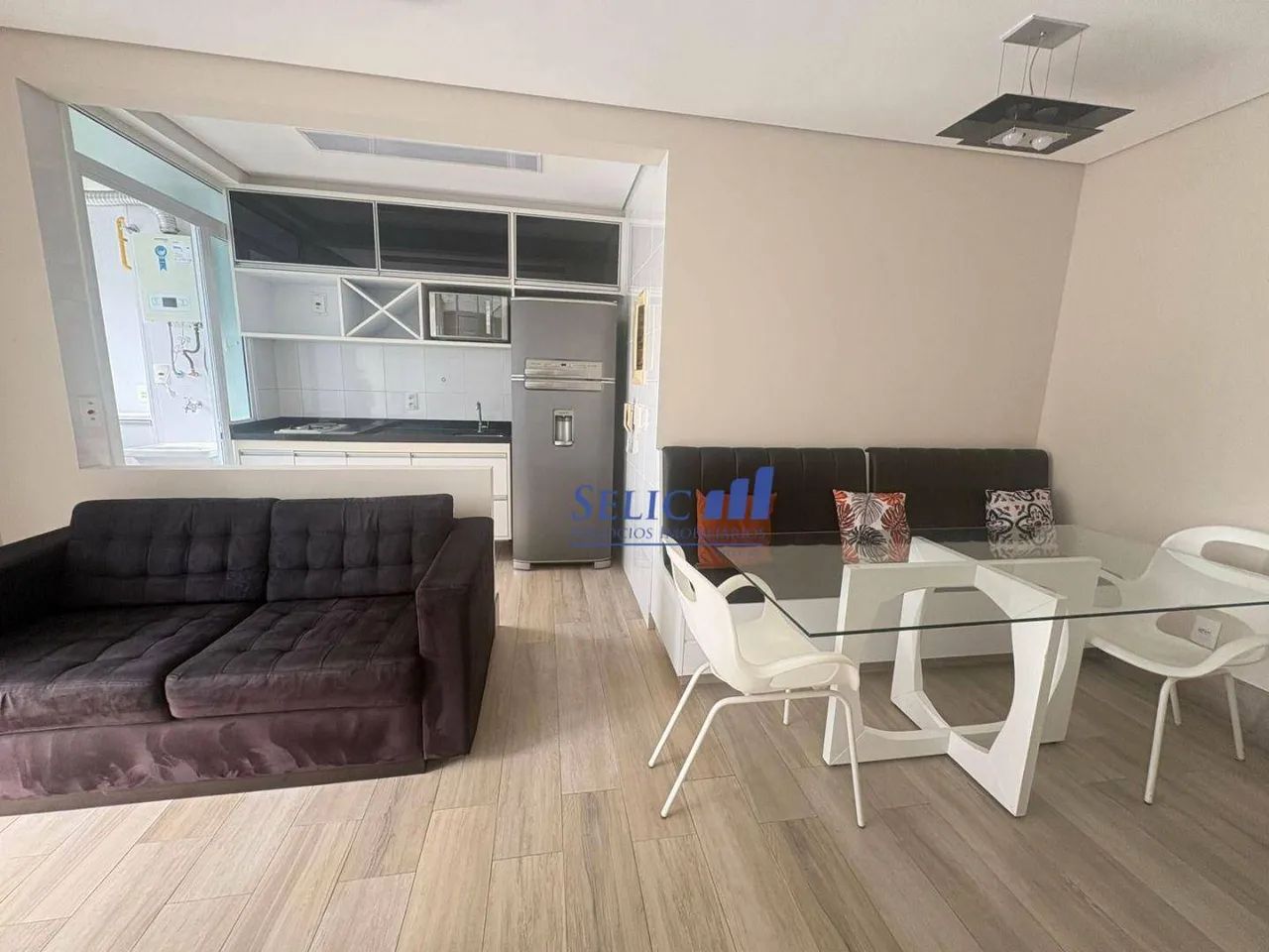 In Design - Flat mobiliado, 48m², Jundiaí. COD FL0131
