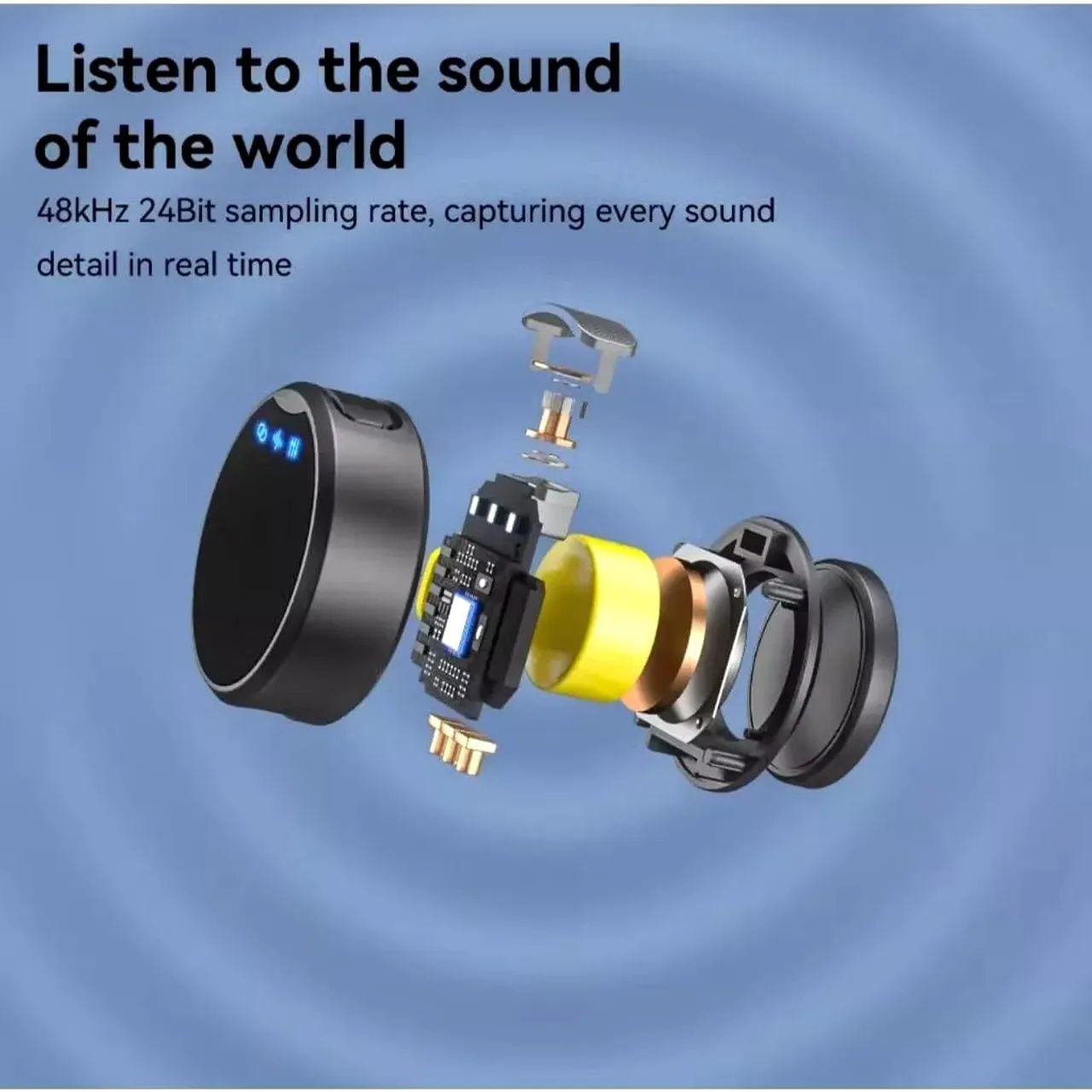 Microfone lapela com 2 Microfones sem fio (Promoção) - Foto 3