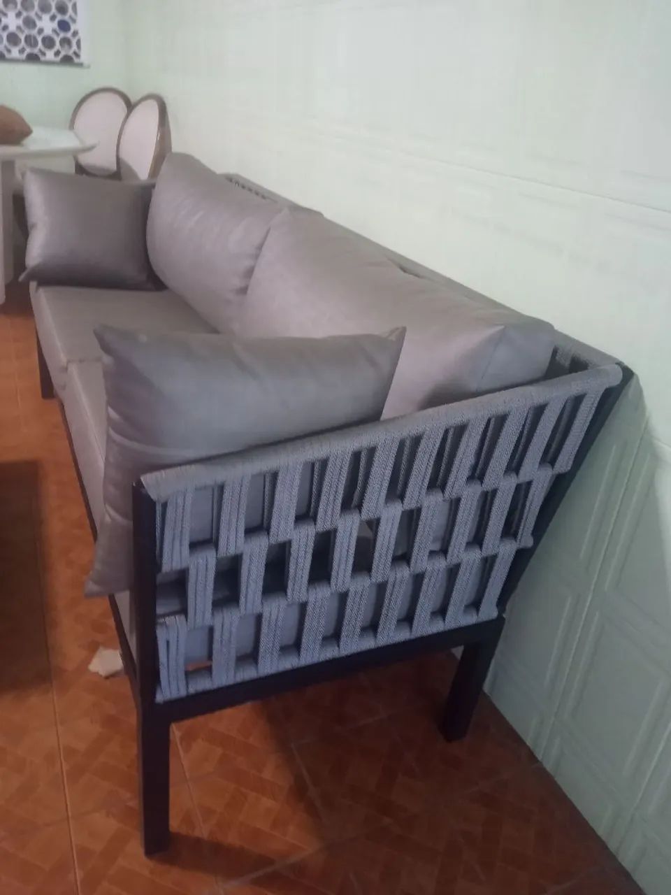 Conjunto Sofá em Corda Náutica  - Foto 3