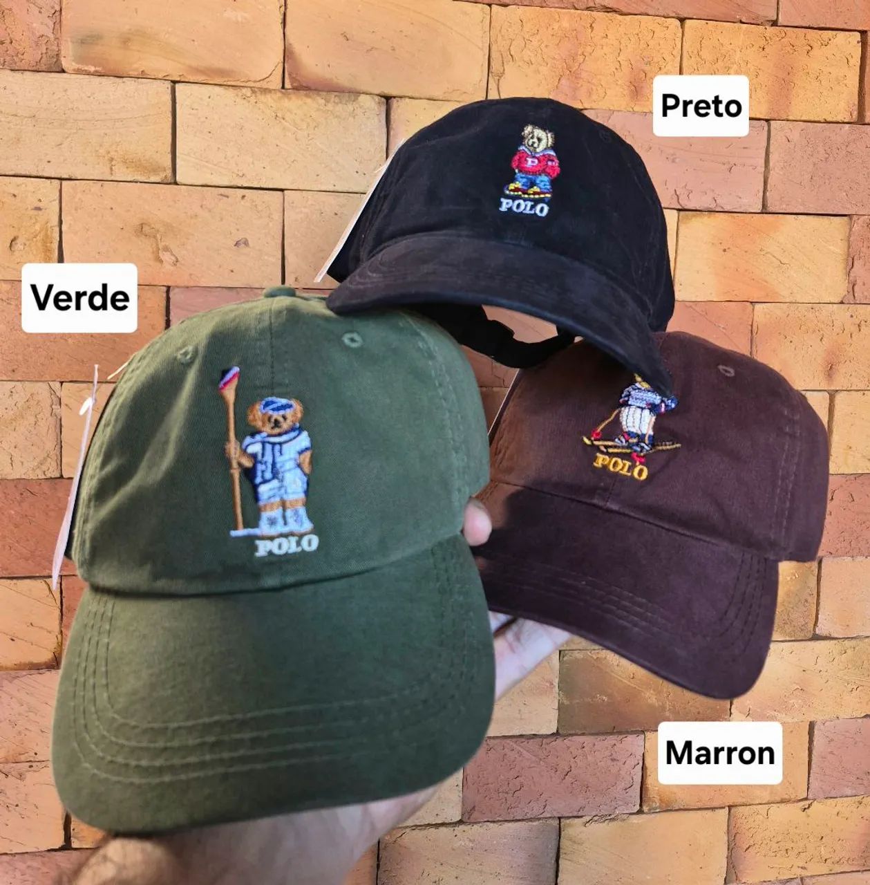 Bonés Polo Ralph Lauren 55,00 cada  - Foto 2