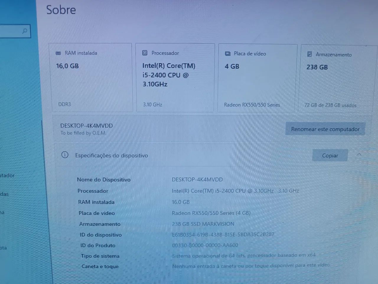 Vendo Pc gamer custo benefício  - Foto 2
