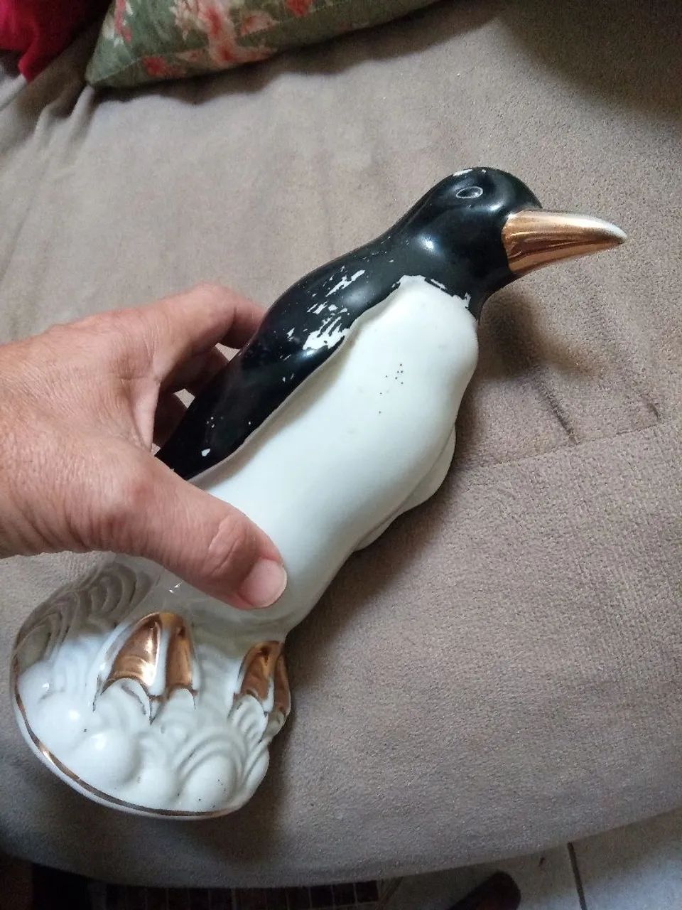 Pinguim de geladeira anos 50.