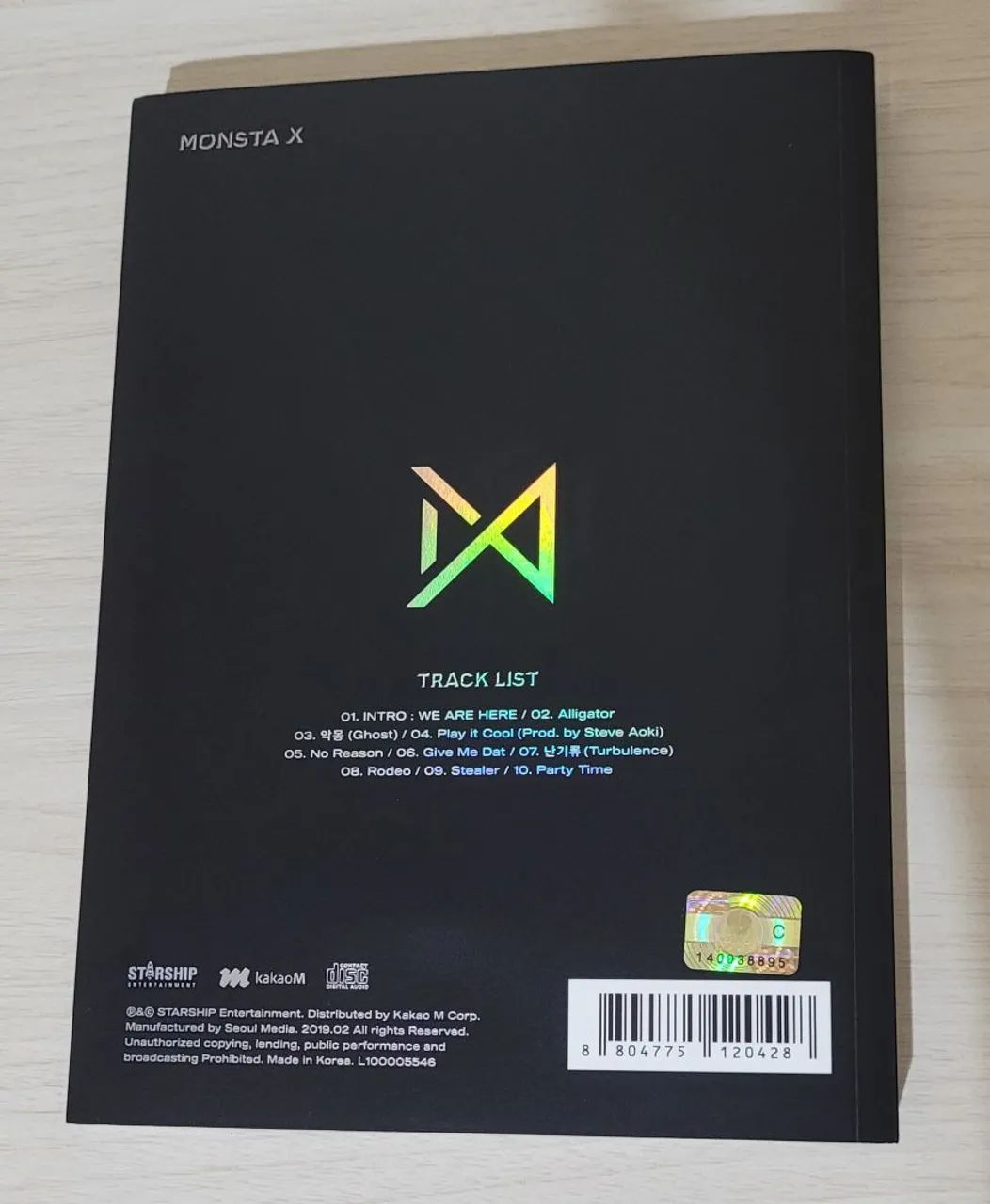 Monsta X - We Are Here Ver. I album - Foto 2