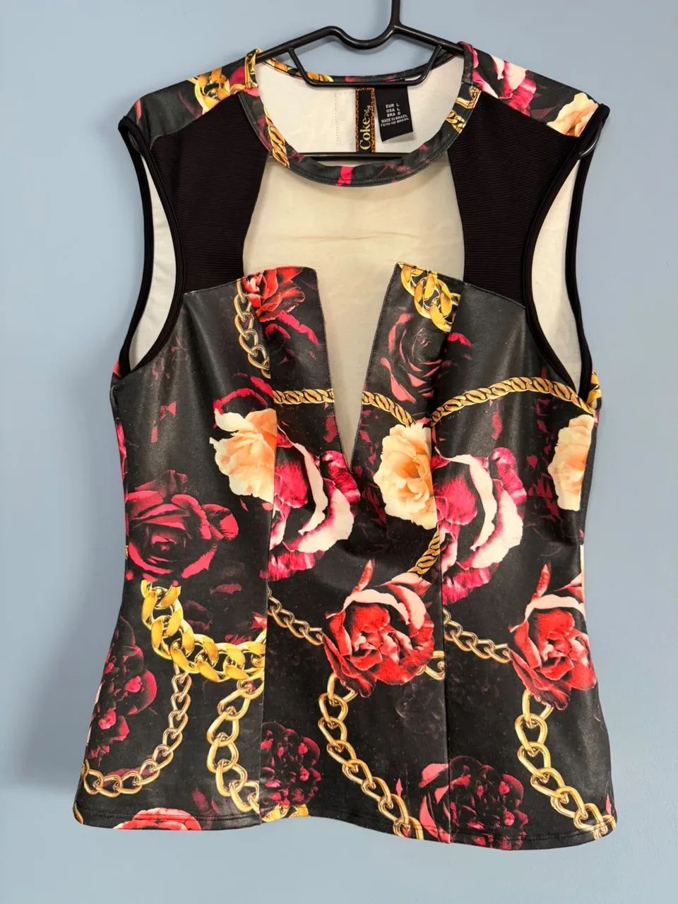 Blusa da Coke Jeans em collab com a Anitta TAM G