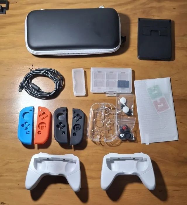 nintendo switch + diversos acessórios - Foto 3
