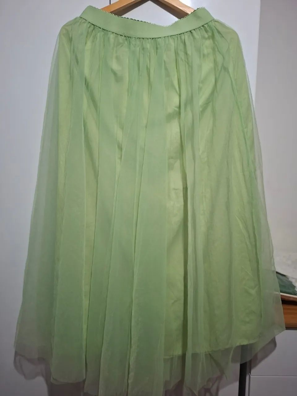 Saia com Tule Verde - Foto 2