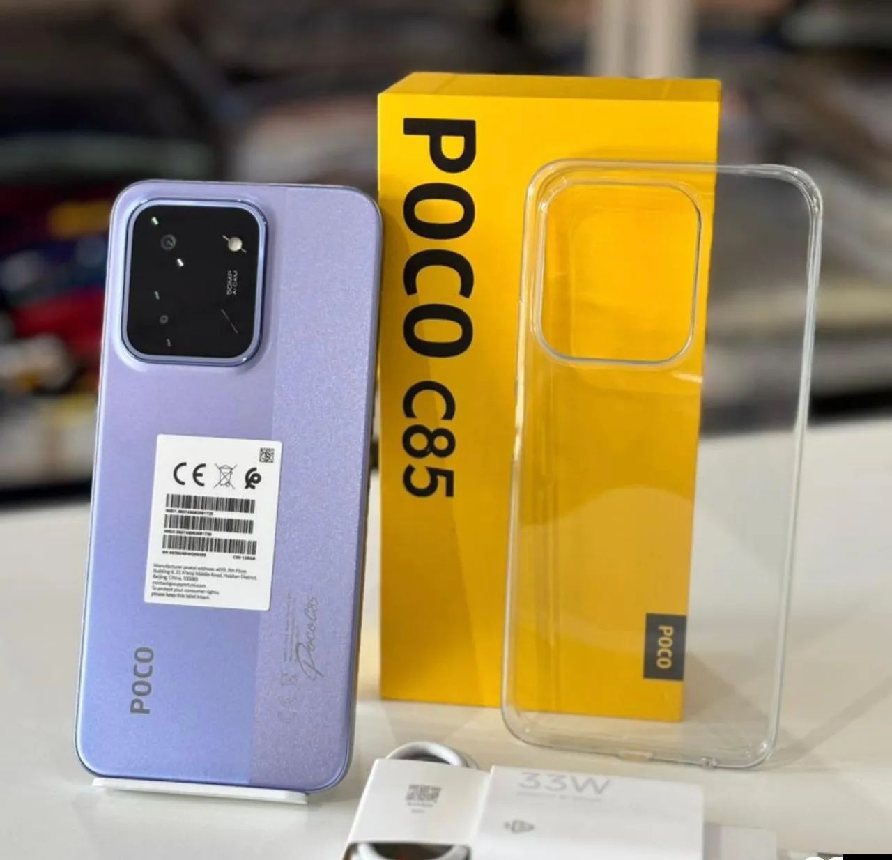 Celular Poco C85 NFC 256/8 -- GLOBAL Lacrado Original com Garantia** - Foto 2