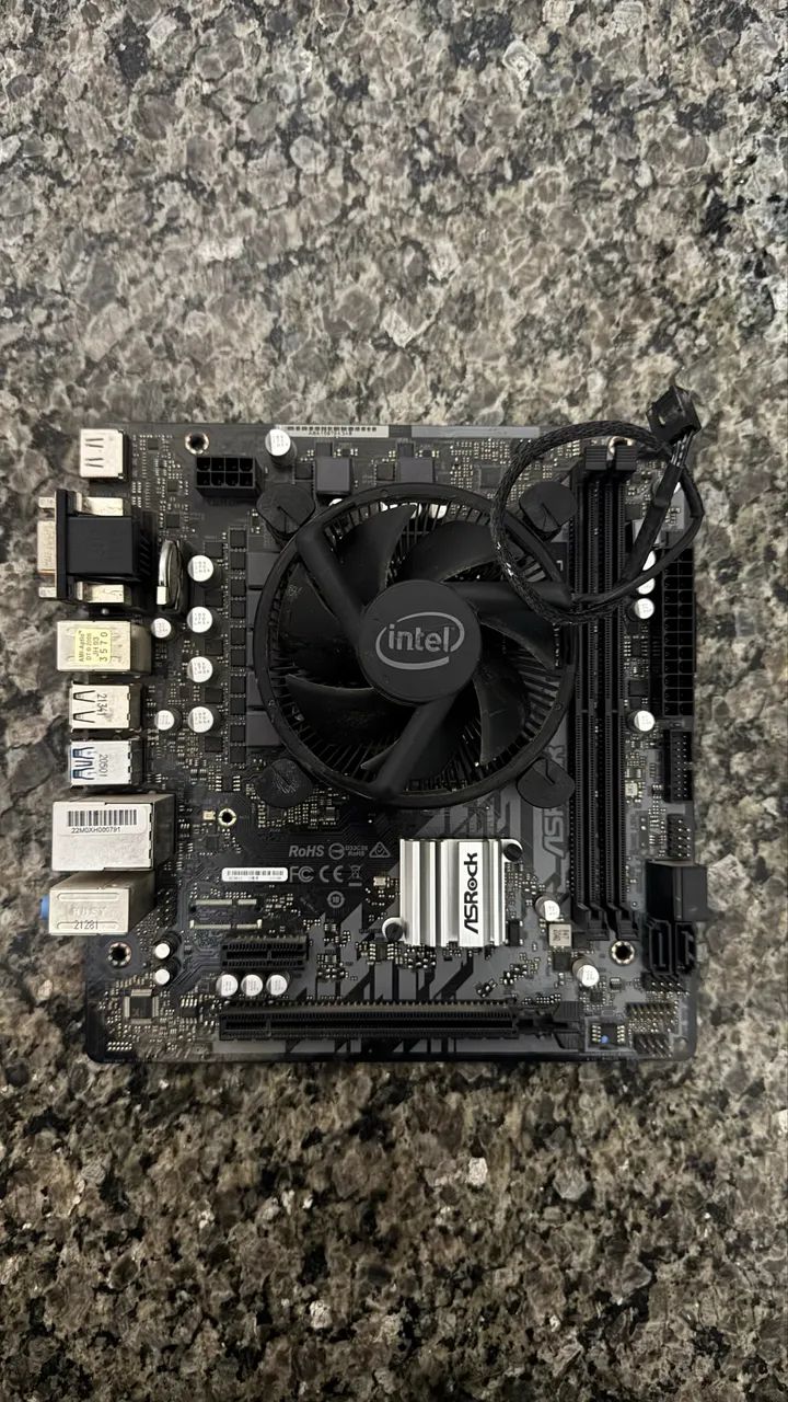 PLACA MÃE H510M-HV5 e I3 10105F / CONJUNTO UPGRADE  - Foto 2