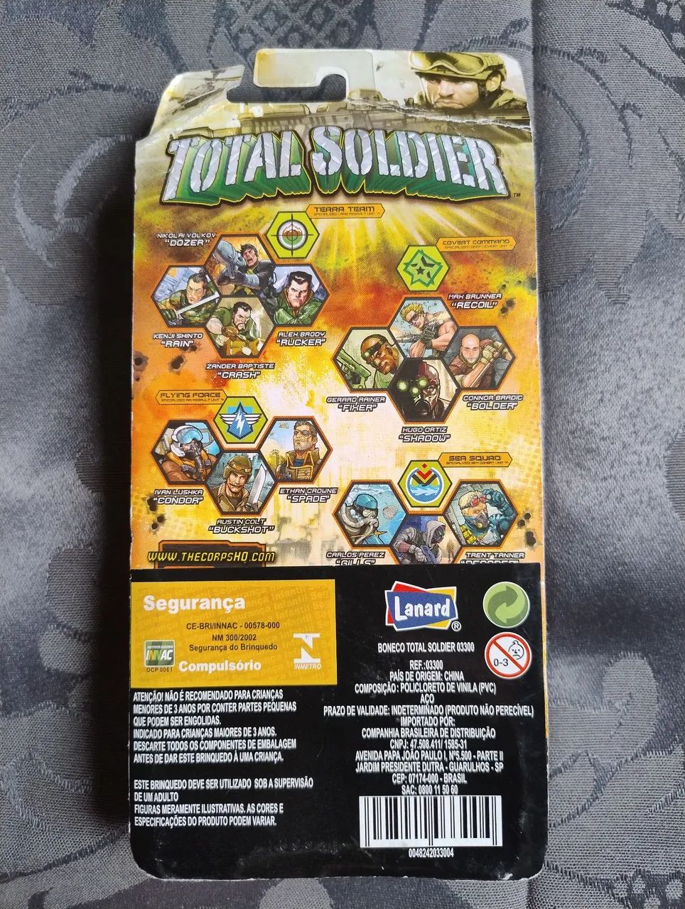 Boneco Total Soldier Comando - The Corps - Foto 2