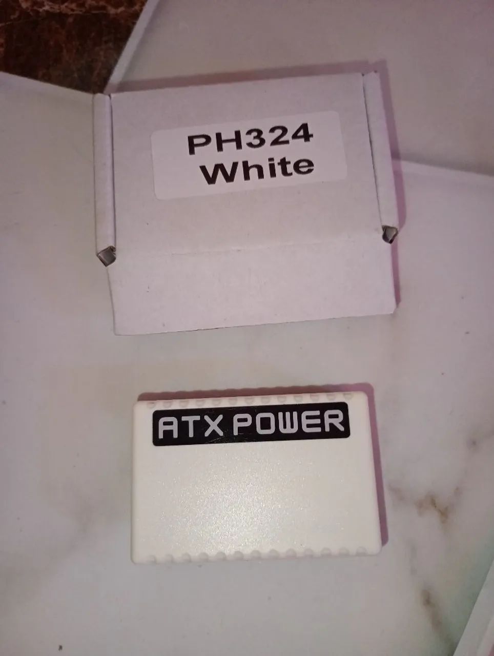 Conector 24 pinos para placa mãe branco 