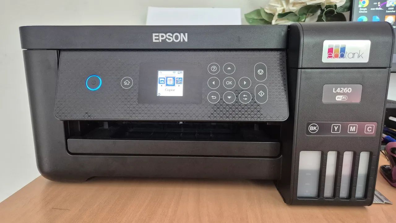 Impressora Epson l4260 com tinta! - Foto 3