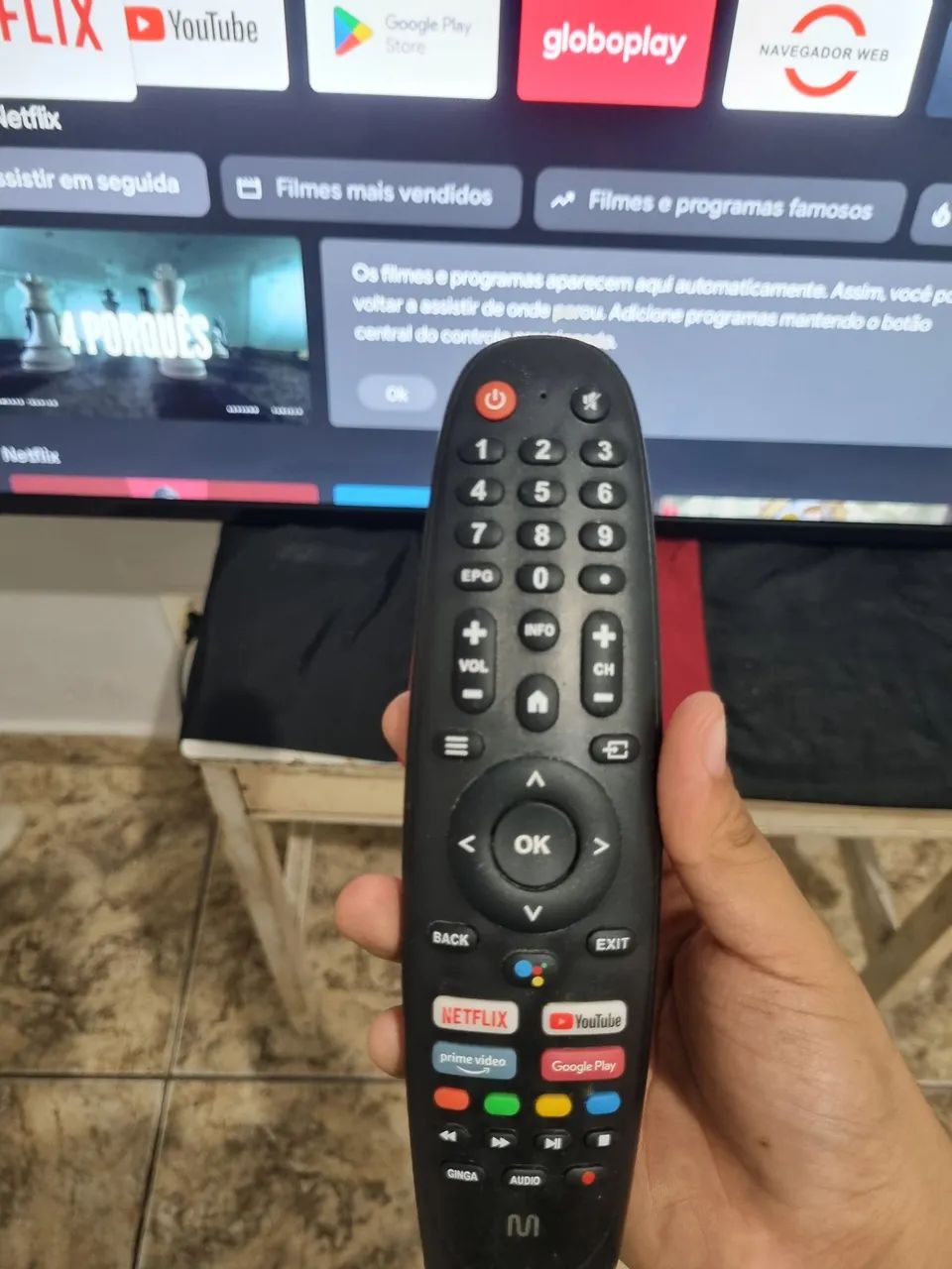 Smart TV Multilaser 50 polegadas 4K UHD - R$ 1.800 - Foto 5