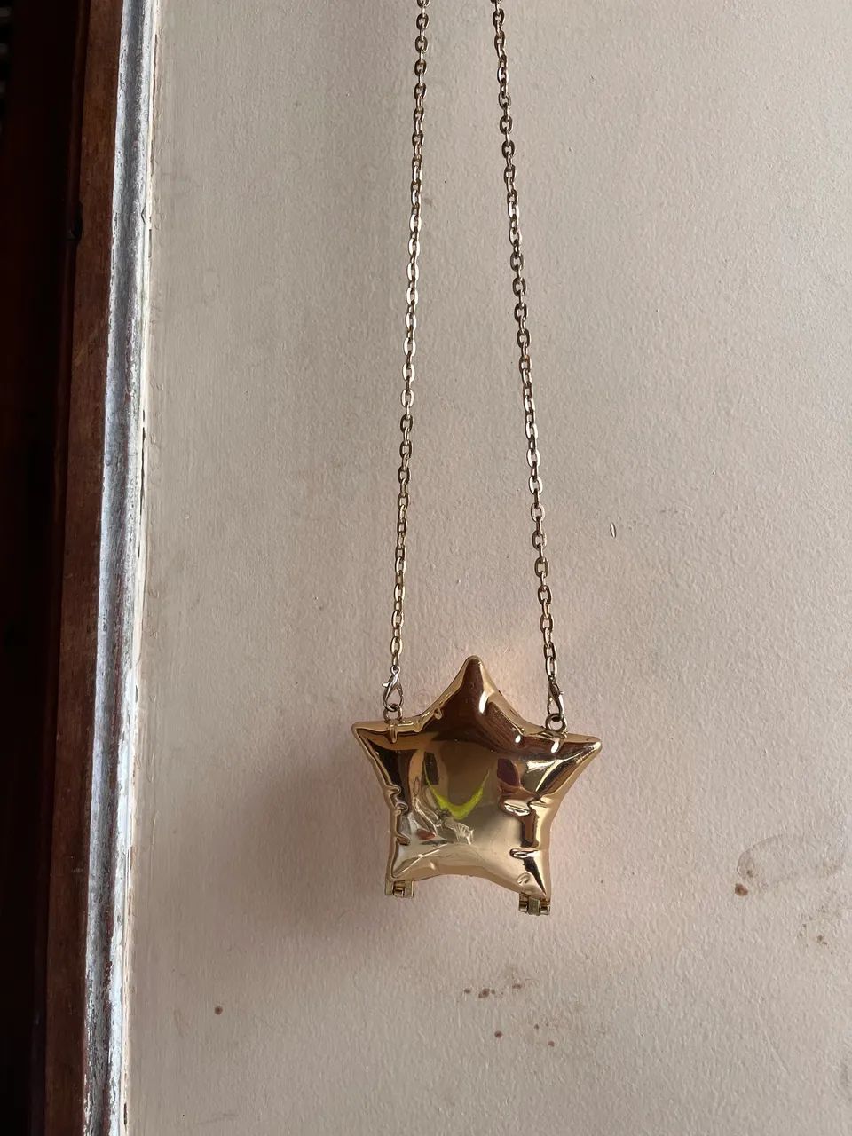 bolsa de estrela dourada 