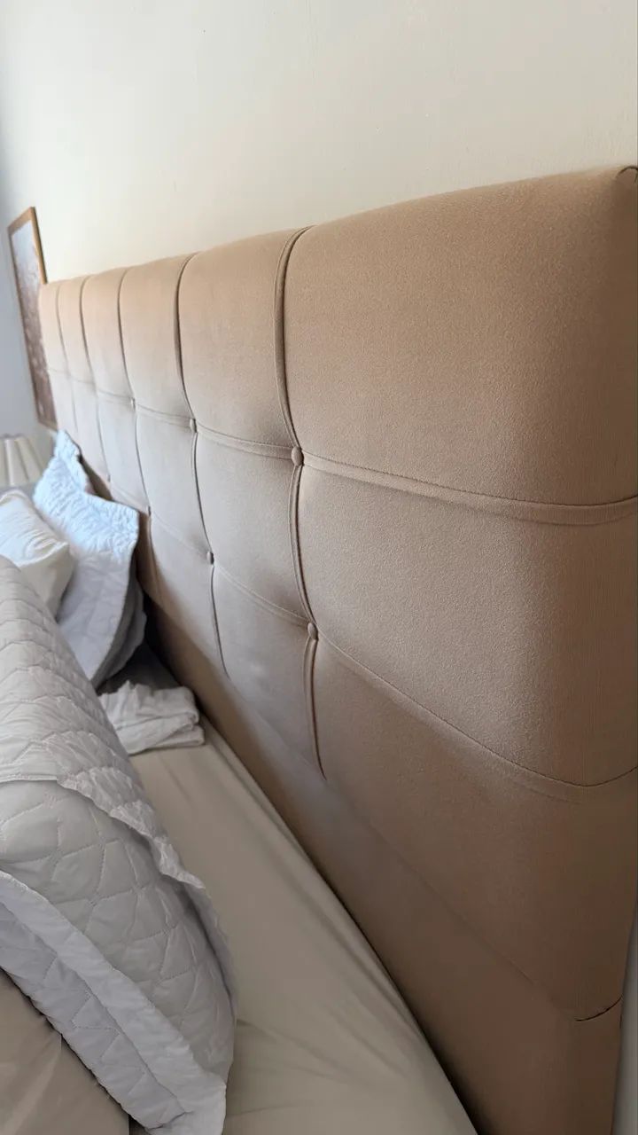Vendo Cabeceira Cama King  - Foto 4