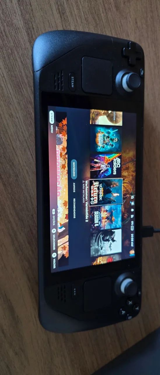 Steam Deck 256GB LCD + Hard Case de Transporte - Excelente Estado