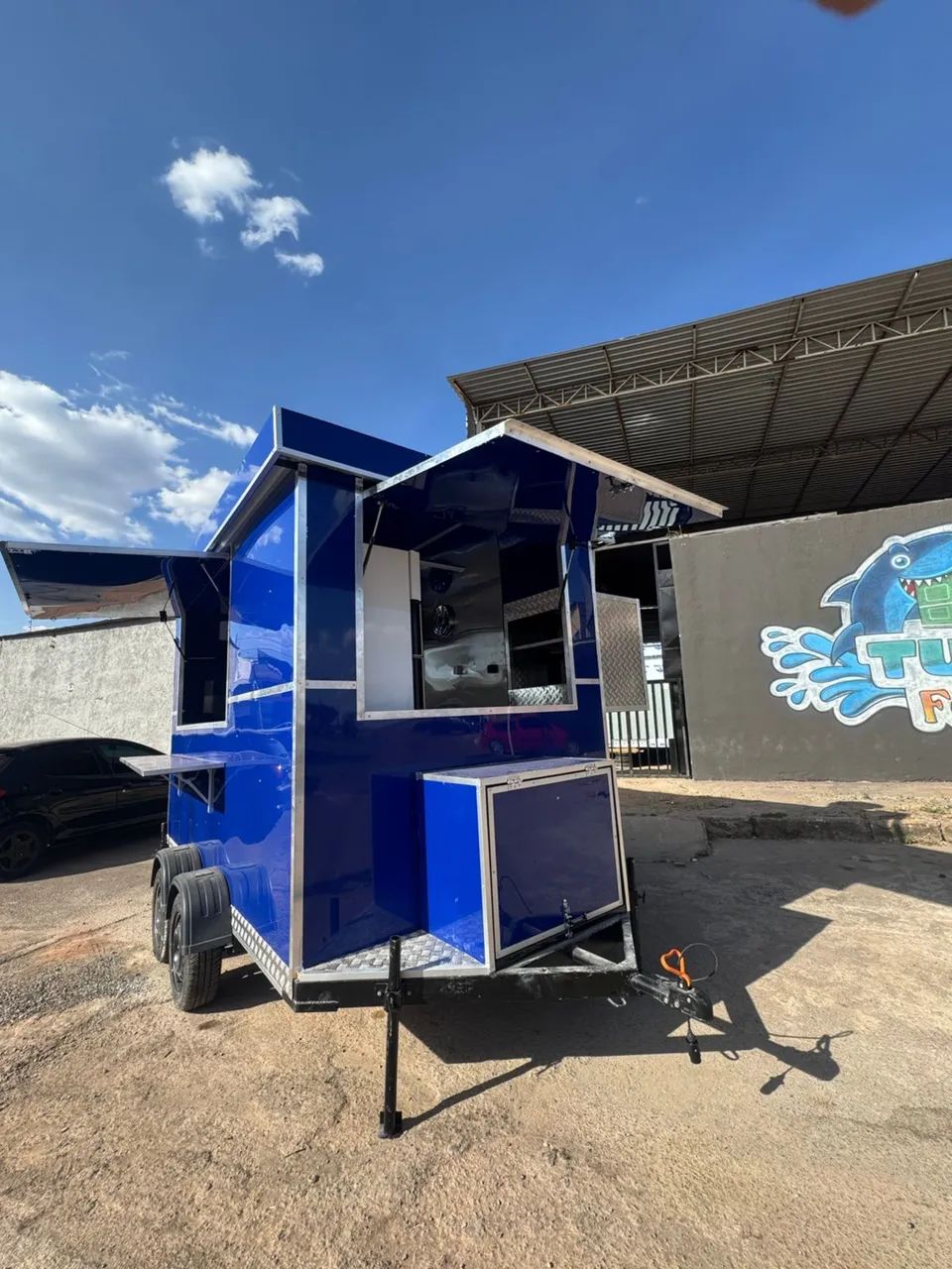 Trailer food truck 