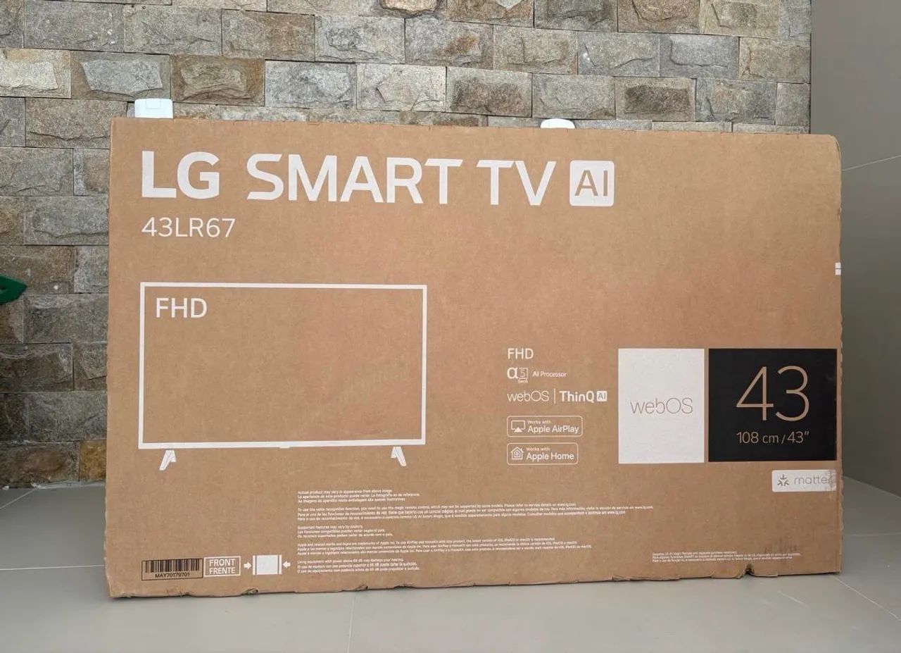 Smart TV LG 43? Full HD Wi-Fi Bluetooth HDR10 Pro 
