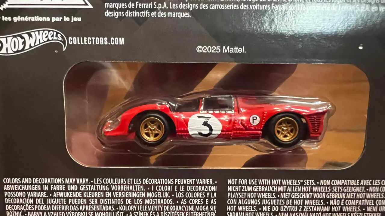 Hot Wheels Elite 64 Ferrari 330 P4 1967 - Hobbies e coleções