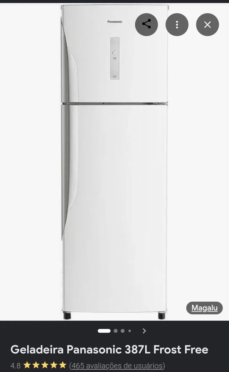 Geladeira Panasonic nova 