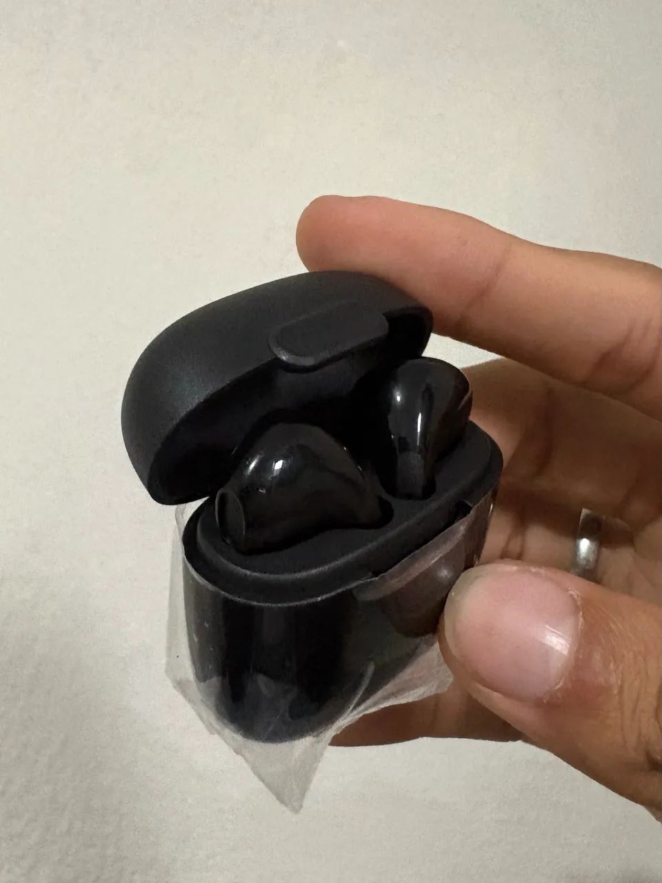 Fone de Ouvido Bluetooth TWS Premium - Preto - Foto 4