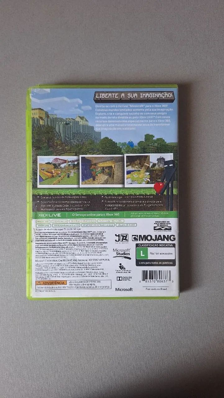 JOGO XBOX 360 - MINECRAFT - Foto 2