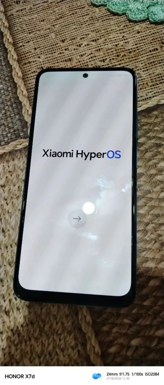 Xiaomi Redmi Note 11 na cor azul