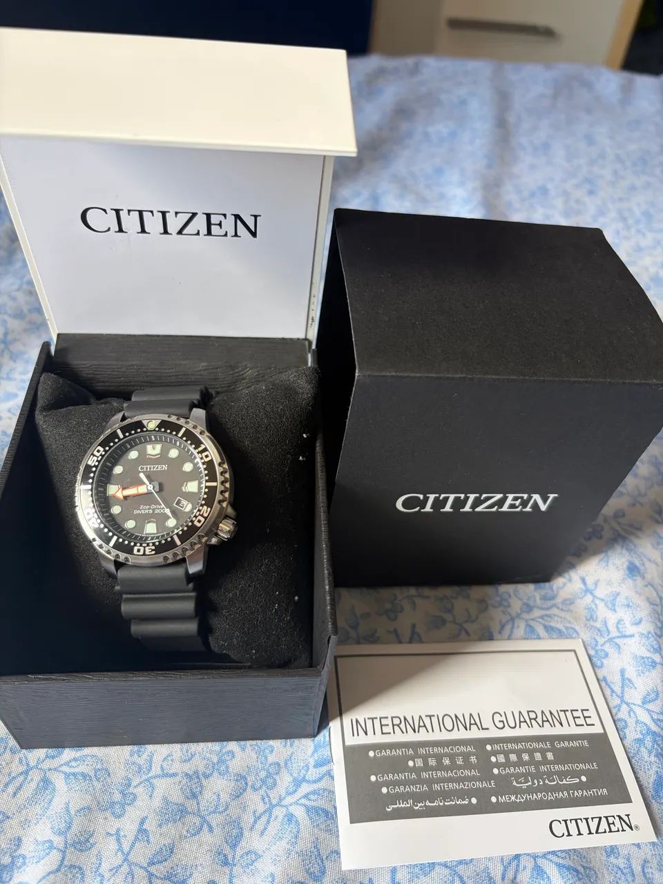 RELÓGIO CITIZEN PROMASTER ECO-DRIVE MARINE BNO150-10E - Foto 2