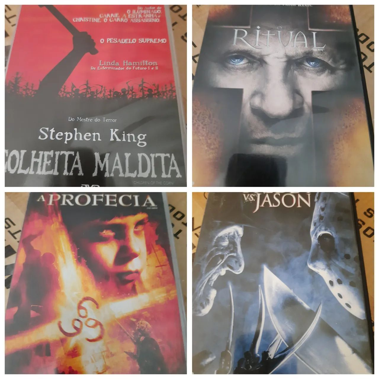 Lote DVDs Terror 1