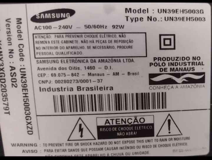 TV SUNSUNG 39 polegadas (não smart). - Foto 2