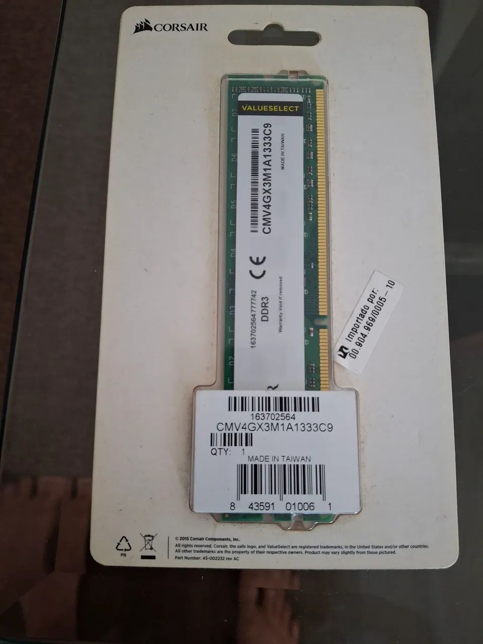 DDR 3 CORSAIR 4GB - Foto 2