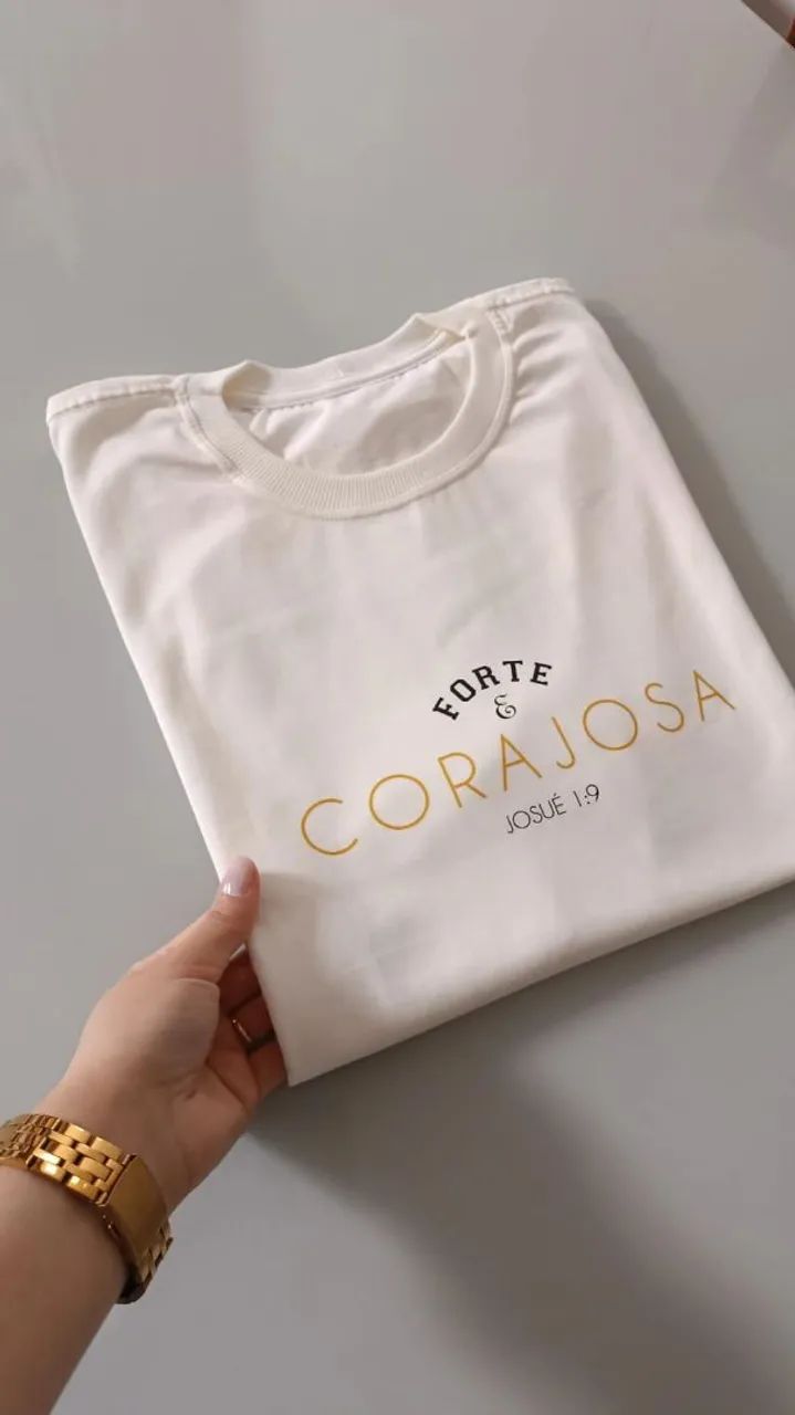 Camiseta feminina cristã  - Foto 3